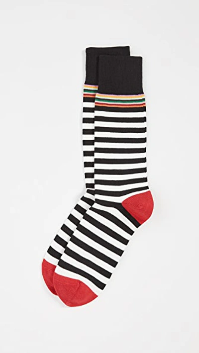 Paul Smith Two Stripe Multi Top Socks