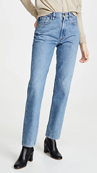 Goldsign The Nineties Classic Jeans In Pressed Rainer