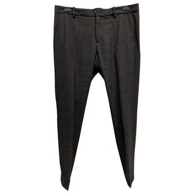 Pre-owned Antonio Marras Trousers In Anthracite