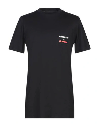 Numero 00 T-shirt In Black