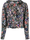 Isabel Marant Blinea Blouse In Purple