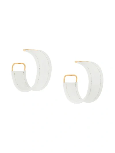 Jacquemus Les Fauteuils Earrings In White