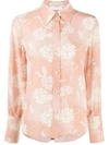 Chloé Floral-print Shirt In Pink