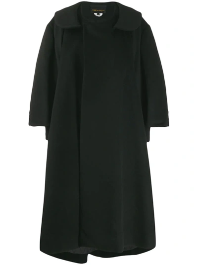 Comme Des Garçons Double-sleeved Coat In Black