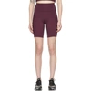 Girlfriend Collective Plum High-rise Pocket Bike Short In Multicolor