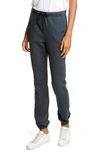 Cotton Citizen Milan Zip Ankle Joggers In Oasis