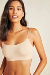 Calvin Klein Invisibles Comfort Lightly Lined Retro Bralette Qf4783 In Bare