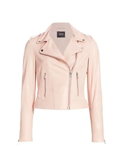 Lamarque Donna Leather Jacket In White