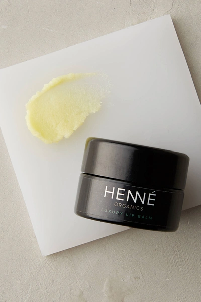Henne Organics Luxury Lip Balm In White