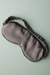 Slip Silk Sleep Mask (various Colours) In Charcoal