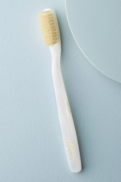 C.o. Bigelow Natural Bristle Toothbrush In White