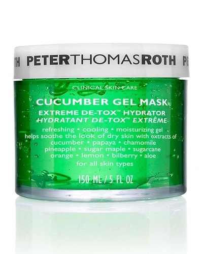 Peter Thomas Roth 5 Oz. Cucumber Gel Mask Extreme Detoxifying Hydrator In Green