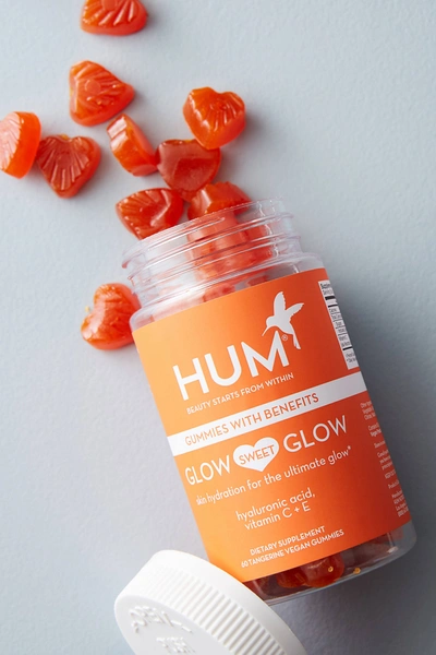Hum Nutrition Glow Sweet Glow Supplements 60 Gummies In Orange