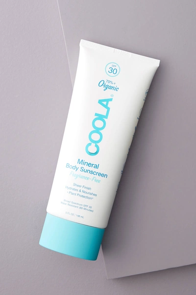 Coola Fragrance-free Mineral Body Sunscreen Spf 50, 5-oz. In White