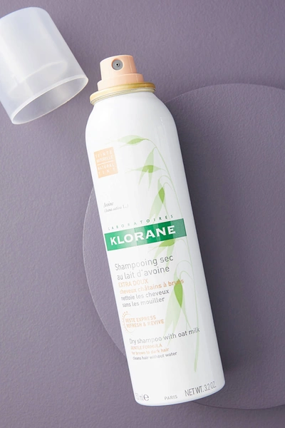 Klorane Dry Shampoo With Oat Milk, Natural Tint In White