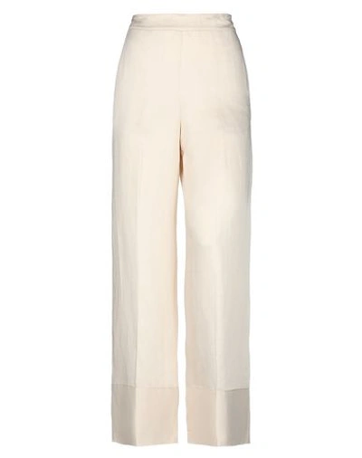 Semicouture Pants In Beige