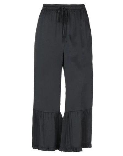 Twinset Pants In Black