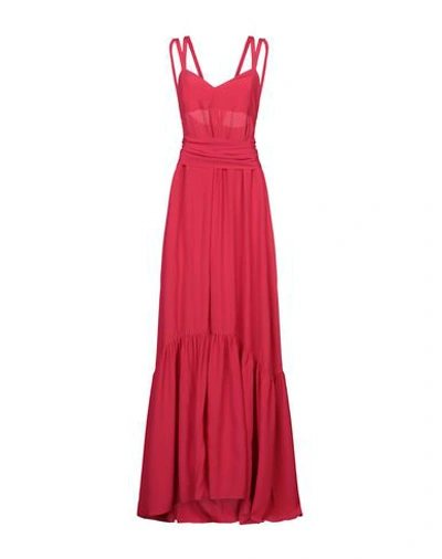 Manila Grace Long Dresses In Red