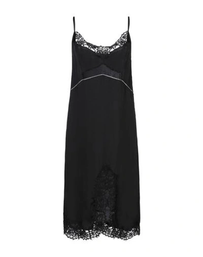 Pinko Midi Dresses In Black