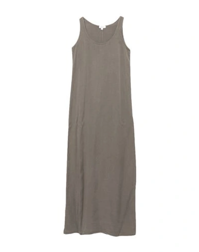 Crossley Long Dresses In Military Green