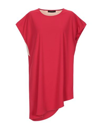 Frankie Morello Short Dresses In Red