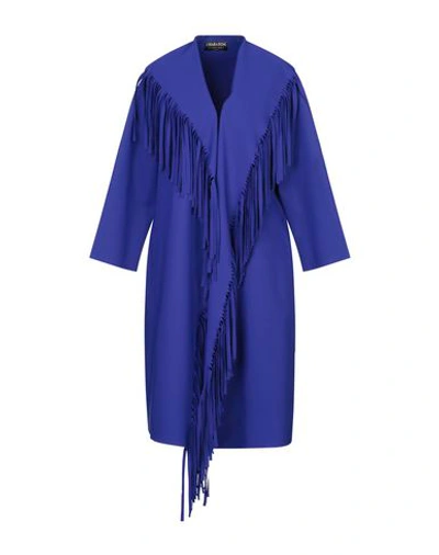 Chiara Boni La Petite Robe Overcoats In Blue
