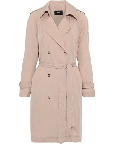 Line Overcoats In Blush