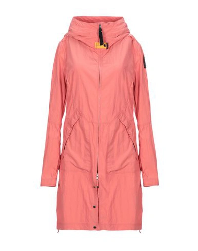 Parajumpers Overcoats In Salmon Pink