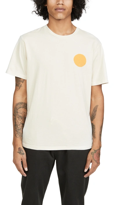 Mollusk Printed Cotton-jersey T-shirt In Natural