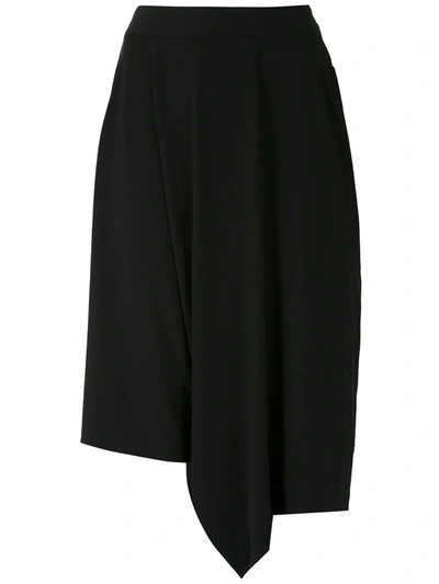 Uma Raquel Davidowicz Adele Asymmetric Skirt Trousers In Black