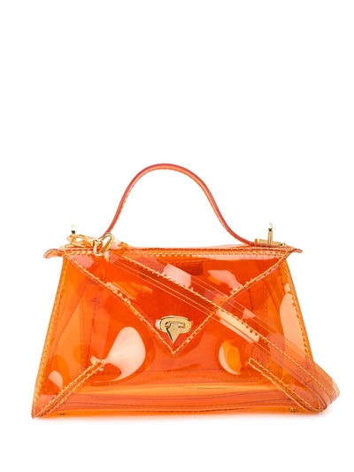 Tyler Ellis Small Lj Handbag In Orange
