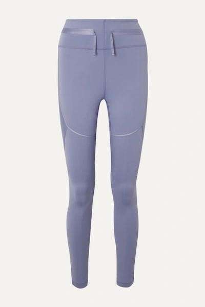 Nike City Ready Reflective Stretch Leggings In Light Blue