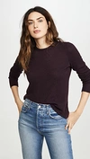 Atm Anthony Thomas Melillo Slub Pima Cotton And Modal-blend Jersey Top In Red
