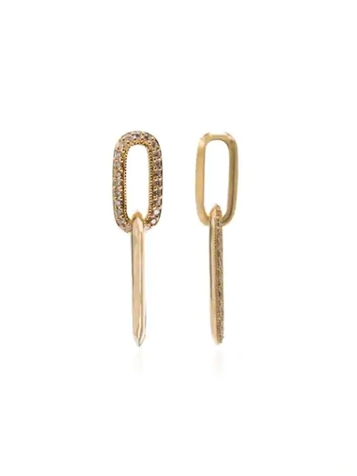 Lizzie Mandler Fine Jewelry 18kt Gold Chain Drop Earrings