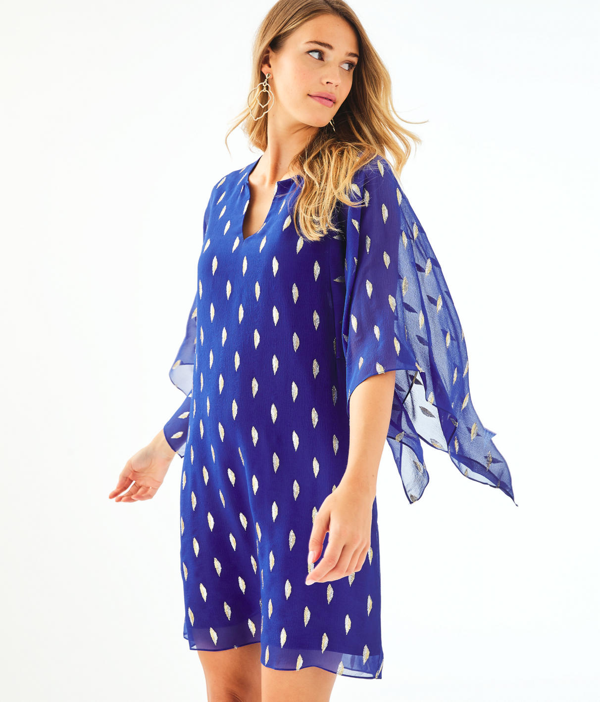 lilly pulitzer silk caftan