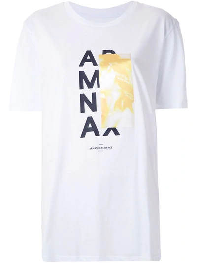 Armani Exchange Amna T-shirt In White