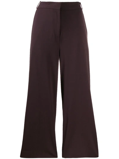 Chinti & Parker Cropped Trousers In Brown