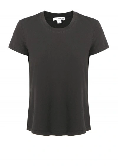James Perse Vintage T-shirt In Blk