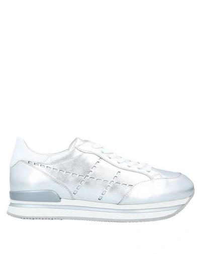 Hogan Sneakers In Silver