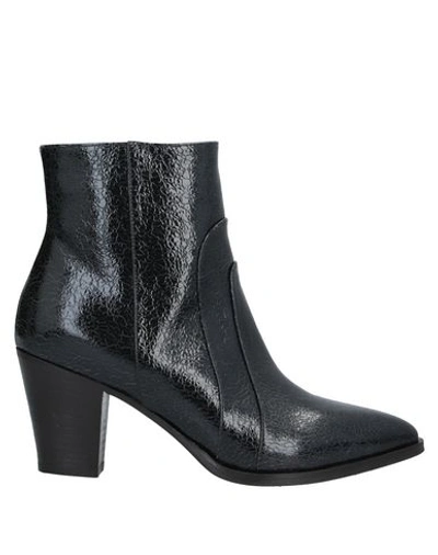 Alberto Fermani Ankle Boot In Black