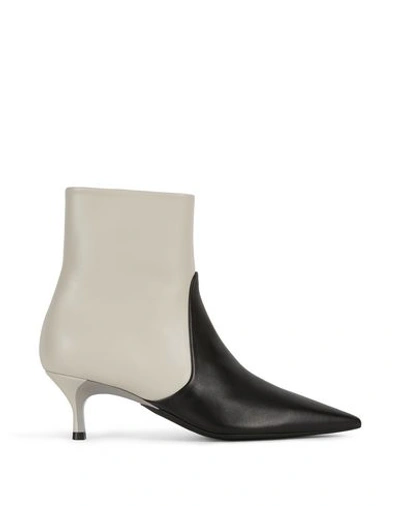 Furla Ankle Boots In White