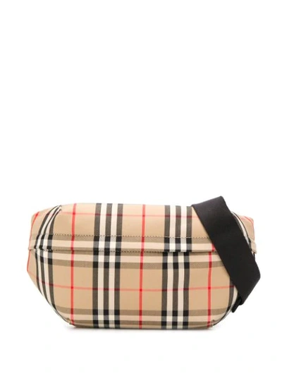 Burberry Medium Sonny Icon Belt Bag In Neutrals