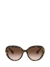 Burberry Be4298 Top Dark Havana On Tb Brown Female Sunglasses In .