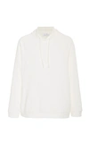 Onia Aaron Waffle-knit Hoodie In White