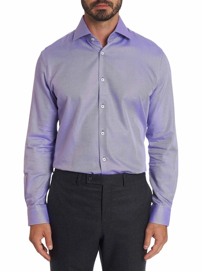 Robert Graham Roscoe Dress Shirt In Purple