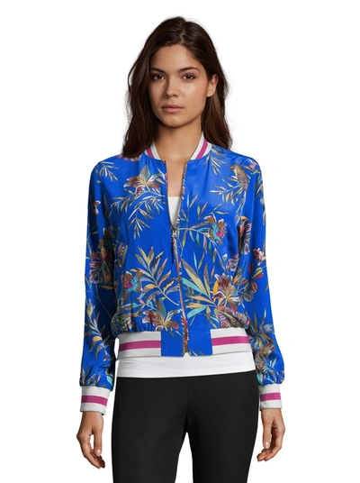 Robert Graham Meredith Jungle Tiger Printed Reversible Jacket In Multi