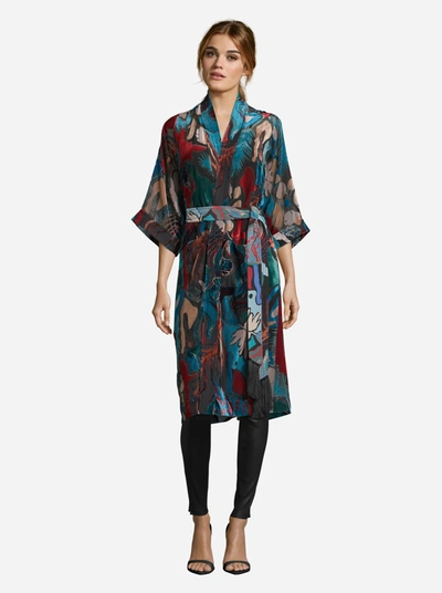 Robert Graham Jamie Kimono Burnout In Multi