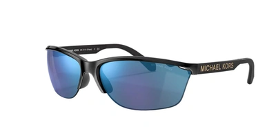 Michael Kors Playa Sunglasses In Sapphire Blue Mirror