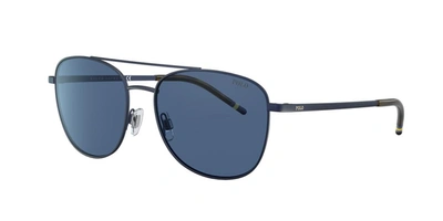Polo Ralph Lauren Man Sunglasses Ph3127 In Dark Blue
