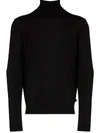 Hugo Boss Boss Gideo Roll Neck Sweater In Black